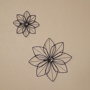 Metal flowers